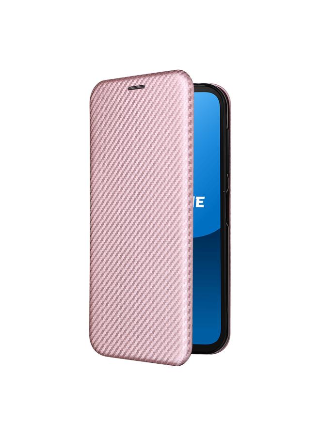 S-TOP Case For Fairphone 5 Carbon Fiber Texture Flip Leather Phone Case - Image 2