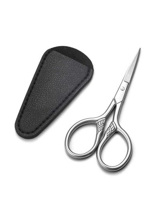 3.5inch Stainless Steel Precision Scissors MultiPurpose Grooming Kit for Eyebrows Facial Hair and Beards with Stylish PU Case - pzsku/Z876A6737FBE3E7C53532Z/45/1741614003/9713795e-c98d-4c87-b8e8-f76866f75ae0