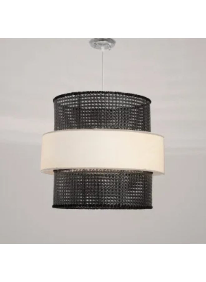 tbshomelamp Rattan-Boho Celling Lighting Beige  60x50 cm  - Image 1
