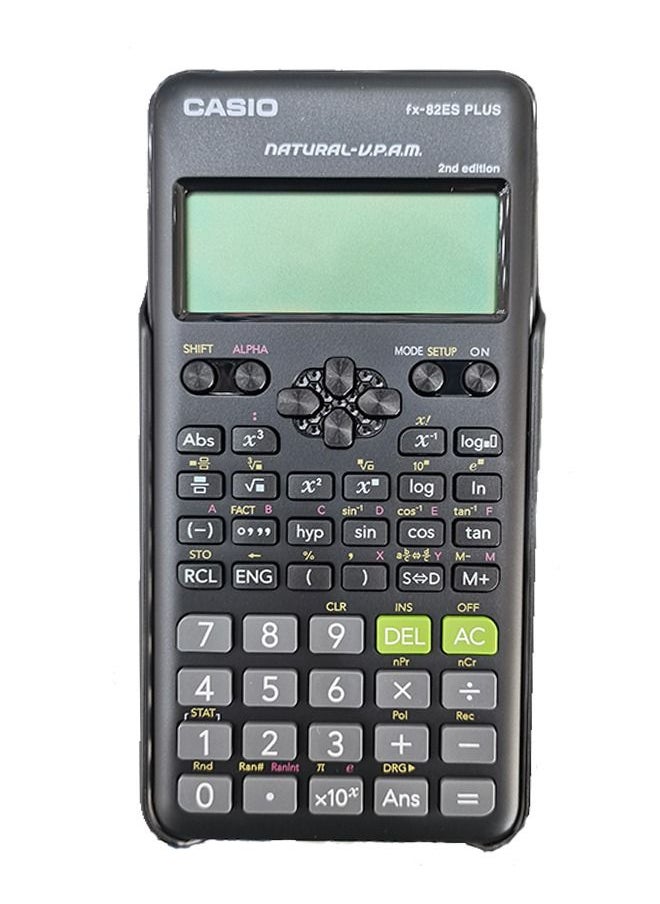 CASIO - FX-82ES PLUS 2nd Edition Function Scientific Calculator - Image 1