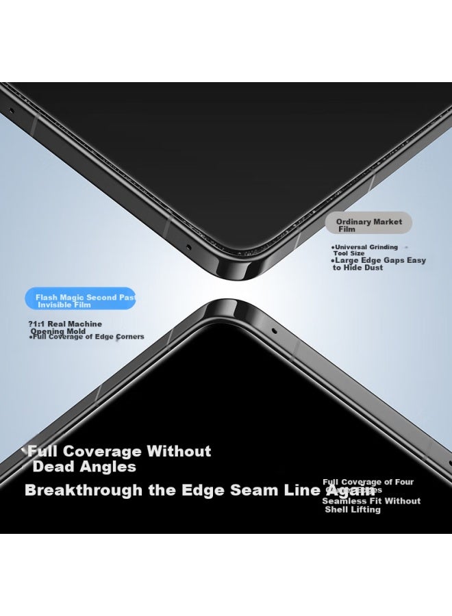 Smartdevil Huawei Mate 70 Tempered Glass Screen Protector With Dust-free Warehouse, High Definition, Anti-explosion, Anti-fingerprint, Easy Installation, Dust Removal Tool, 2-pack - Image 4