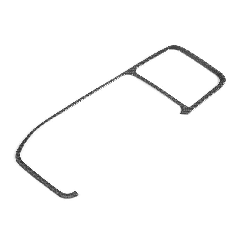Console Navigation Panle Frame Trim GPS Carbon Fiber Cover Fit for V60 S60 2010‑2017LHD - Image 4