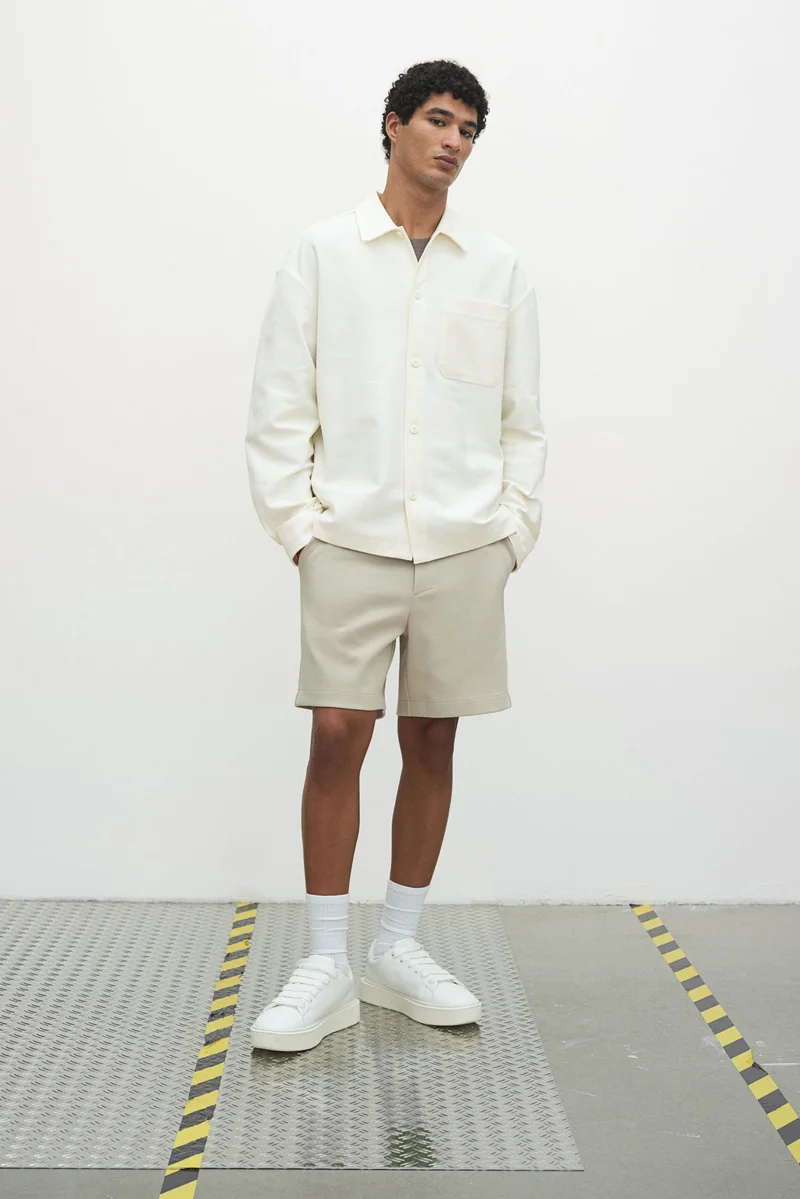 اتش اند ام جاكيت خفيف بقصّة فضفاضة