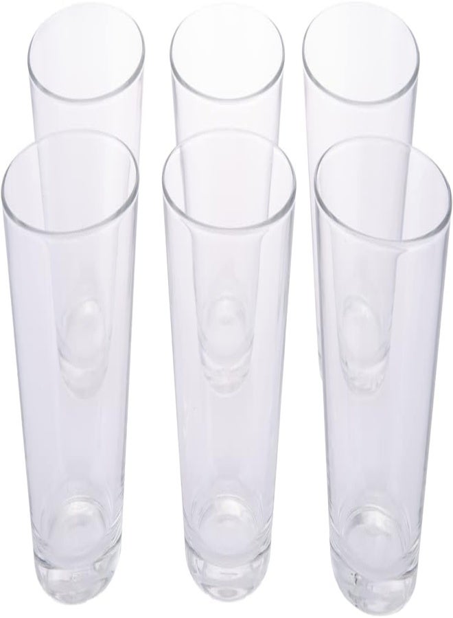 AKDC 6Pcs Tumbler Set L(8CM) XW(8CM) XH(9CM) Transparent - Image 5