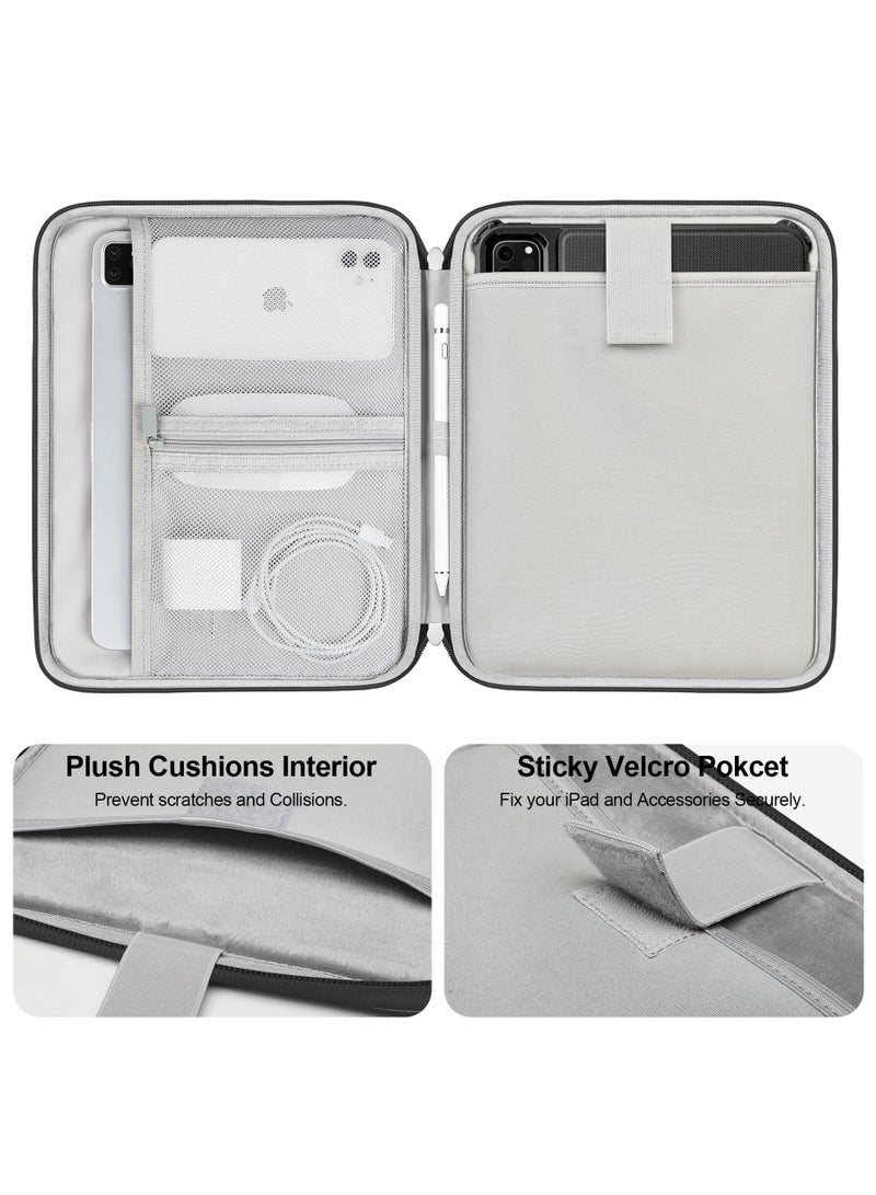 Tablet Sleeve Case for 10.9 inch New iPad /11 inch iPad Pro/ 10.2 inch iPad/10.9" iPad Air / 10.5 inch iPad Pro Air, Galaxy Tab A8 10.5" Protective Bag, Fit Apple Smart Keyboard,Black - Image 3