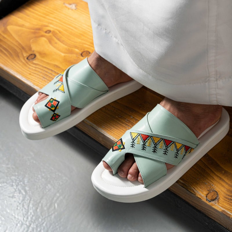 Arabic Sharqi Sandals | Brown | Sandals Traditional footwear - Image 2
