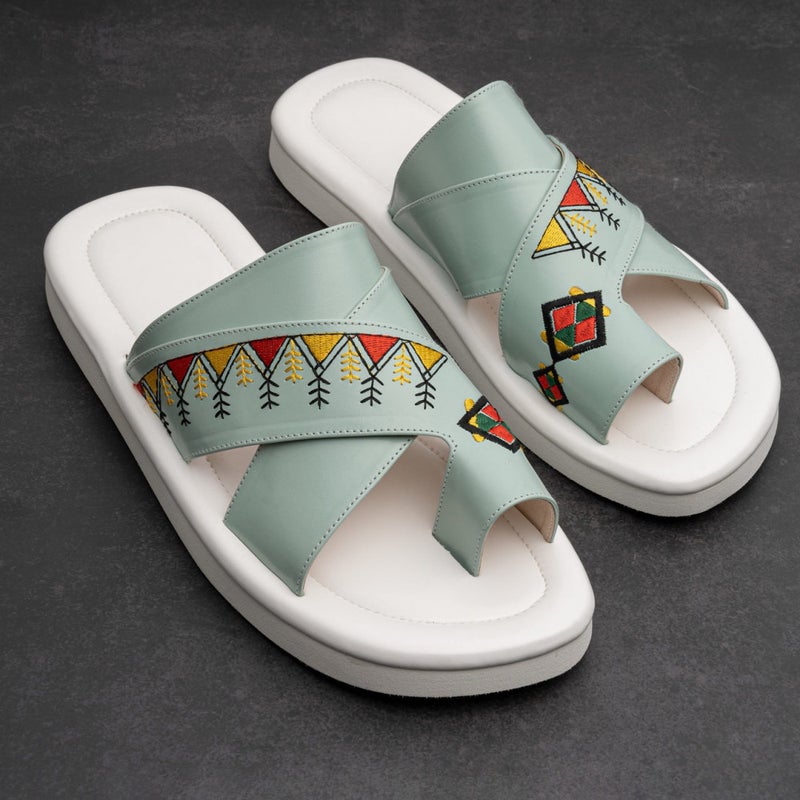 Arabic Sharqi Sandals | Brown | Sandals Traditional footwear - Image 1