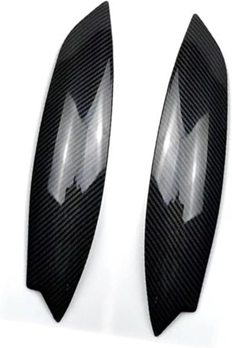 DEMULAX Carbon Fiber Headlight Eyebrow for VW Golf MK5 GTI R - Image 1