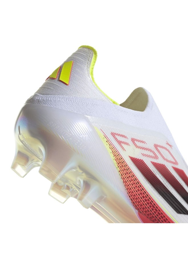 Adidas - Adidas F50+ Fg White Football Shoes For Unisex 6.5 - Image 1