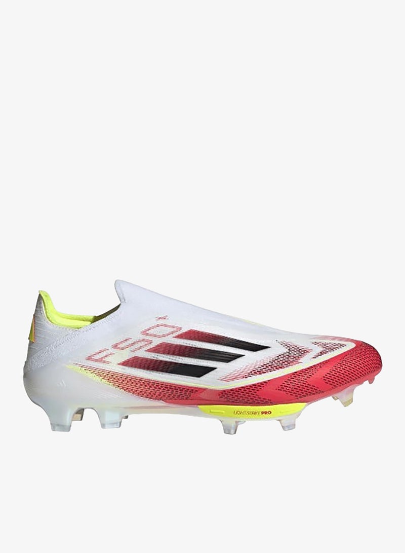 Adidas F50+ Fg White Football/Soccer Shoes - Image 1