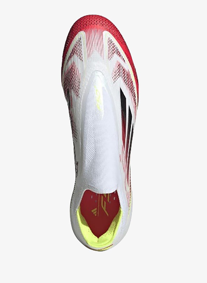 Adidas F50+ Fg White Football/Soccer Shoes - Image 2