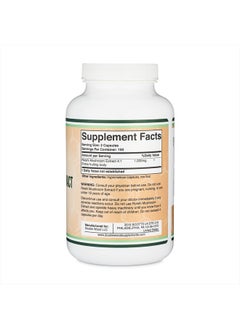 Double Wood Supplements Reishi Mushroom Extract - 1,000mg 300 Capsules  - Image 2