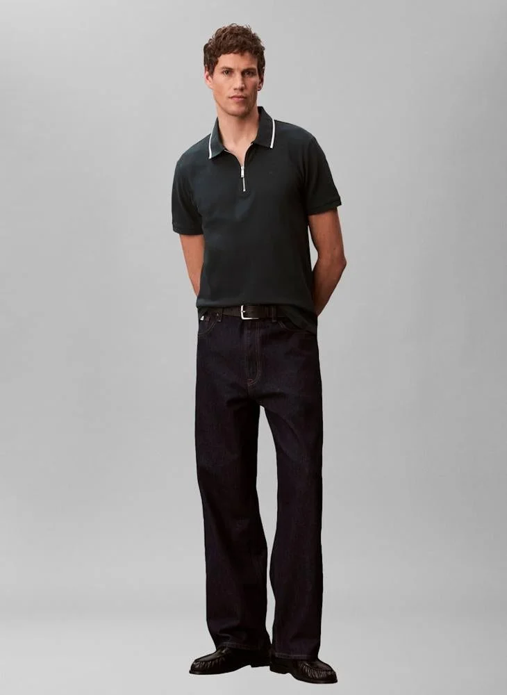 CALVIN KLEIN  Cotton Piqué Polo for Men | Best Price UAE
