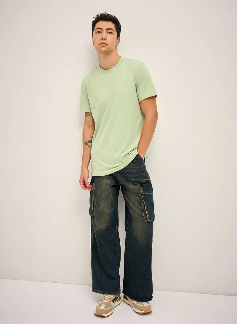 THE BEAR HOUSE Men’s Cotton T-Shirt – Soft, Breathable & Comfortable, Perfect for Casual Wear, Ideal for Everyday & Summer Wear