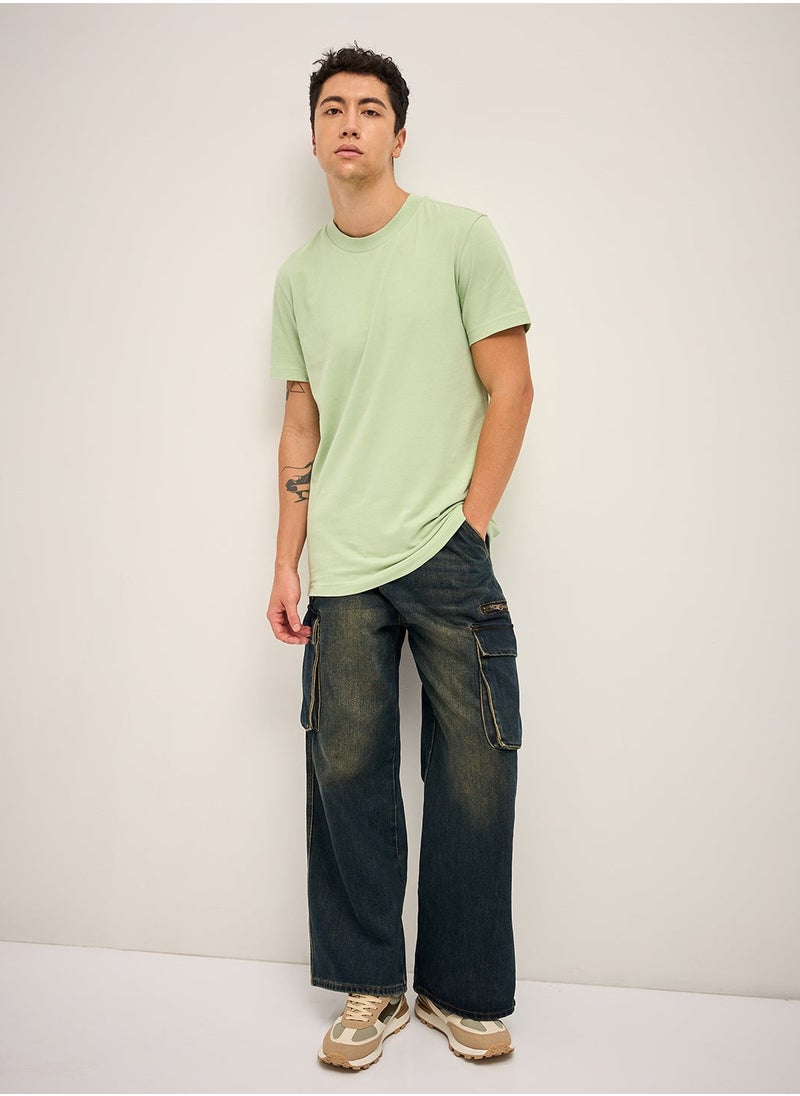 THE BEAR HOUSE Men’s Cotton T-Shirt – Soft, Breathable & Comfortable, Perfect for Casual Wear, Ideal for Everyday & Summer Wear  - Image 2