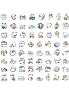 Generic 60pcs Chiikawa Stickers, Cute Cartoon Stickers, Kawaii Waterproof Vinyl Stickers for Kids Teens Water Bottles Scrapbook Notebook Phone Laptop Luggage Bike  - Image 2