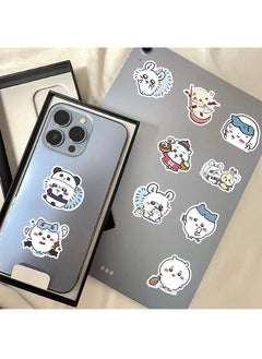 Generic 60pcs Chiikawa Stickers, Cute Cartoon Stickers, Kawaii Waterproof Vinyl Stickers for Kids Teens Water Bottles Scrapbook Notebook Phone Laptop Luggage Bike  - Image 4