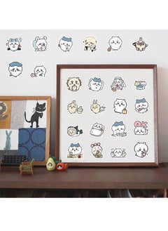 Generic 60pcs Chiikawa Stickers, Cute Cartoon Stickers, Kawaii Waterproof Vinyl Stickers for Kids Teens Water Bottles Scrapbook Notebook Phone Laptop Luggage Bike  - Image 5