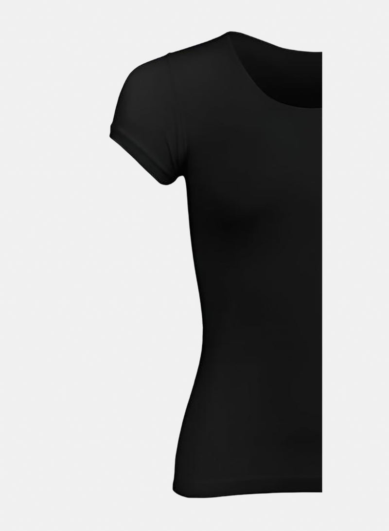 Silvy Lycra Lucy Half Sleeves Round Neck Top - Image 3