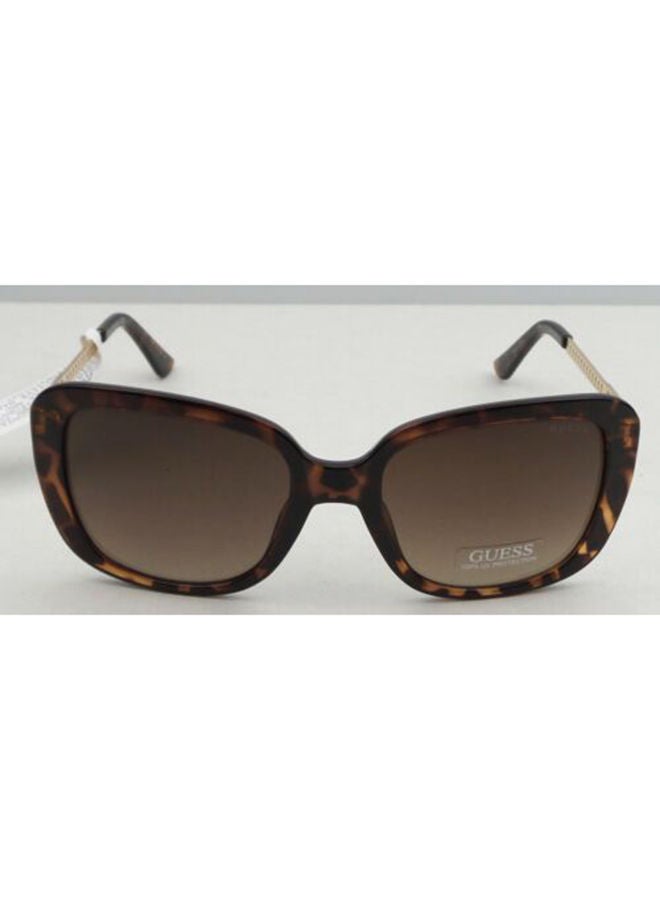GUESS GF6138 52F Sunglasses 100% UV Protected Brown Square For Women - Image 3