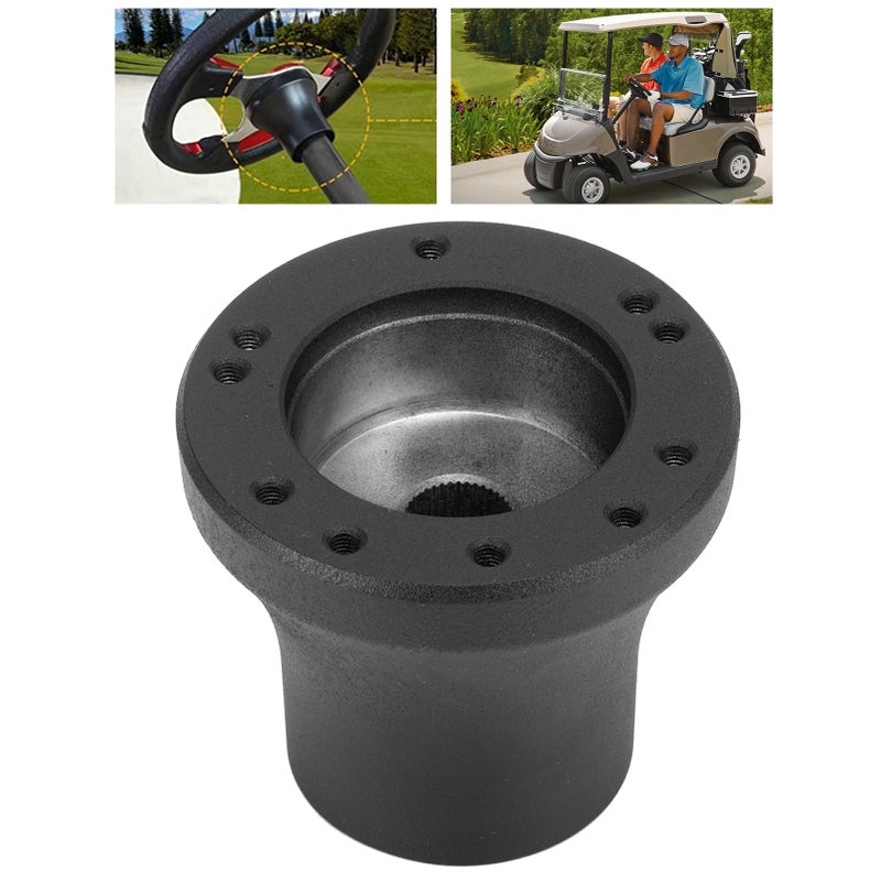 Steering Wheel Hub Adapter Connection Base Fit for EZGO TXt RXV Golfcart Models 5/6 Holes - Image 2