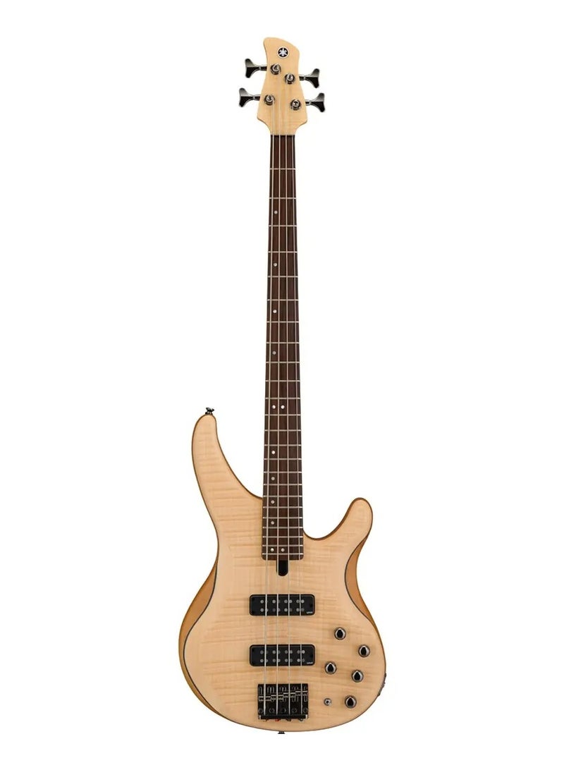 YAMAHA Yamaha TRBX604FM Electric Bass Guitar - Natural Satin  - Image 1