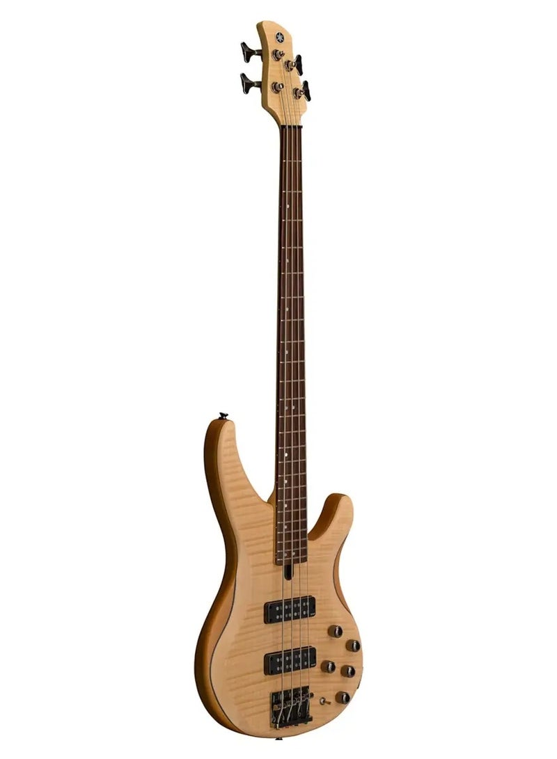 YAMAHA Yamaha TRBX604FM Electric Bass Guitar - Natural Satin  - Image 3