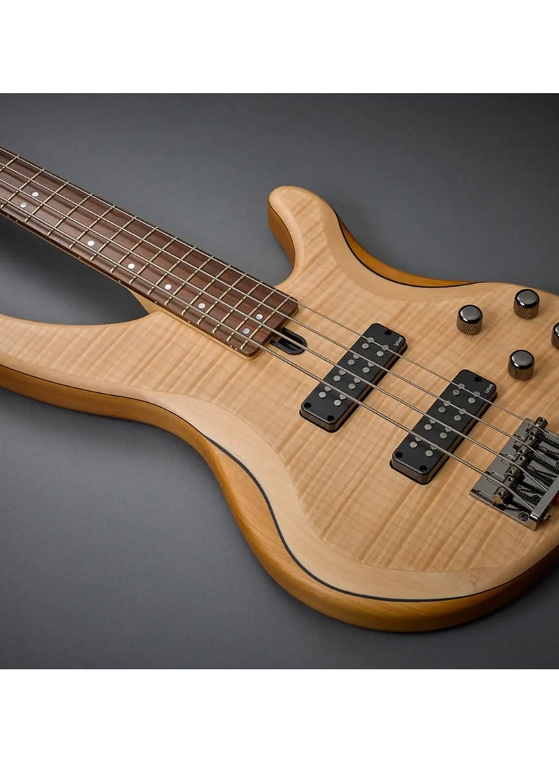 YAMAHA Yamaha TRBX604FM Electric Bass Guitar - Natural Satin  - Image 4