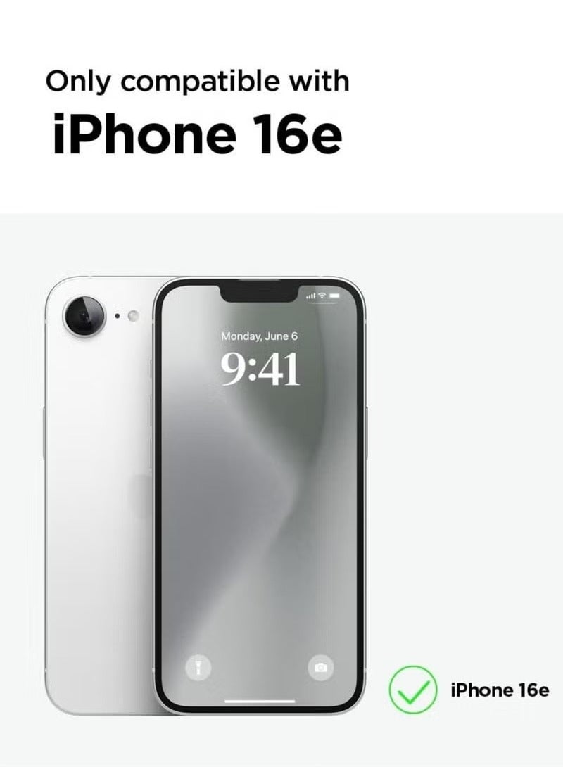 Raxoom iPhone 16e Case Cover 6.1-Inch â€“ Premium Silicone Protective Phone Case with Soft Microfiber Lining, Anti-Scratch Shockproof Bumper, Slim Fit Drop Protection, Durable & Lightweight Grip-Friendly Cover for iPhone 16e â€“ Daily Use & Stylish Design Black - Image 2