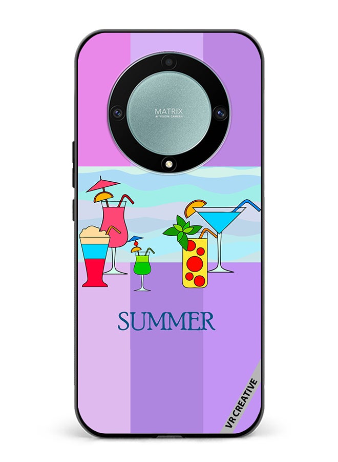 VR CREATIVE Protective Case Cover For Honor X9b Summer Design Multicolour - Image 1