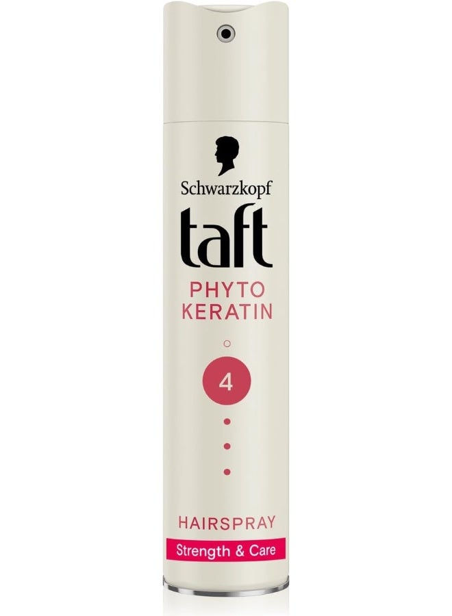 Schwarzkopf Taft Schwarzkopf Taft Hairspray Phyto-Keratin 250 ml Hold 4  - Image 1