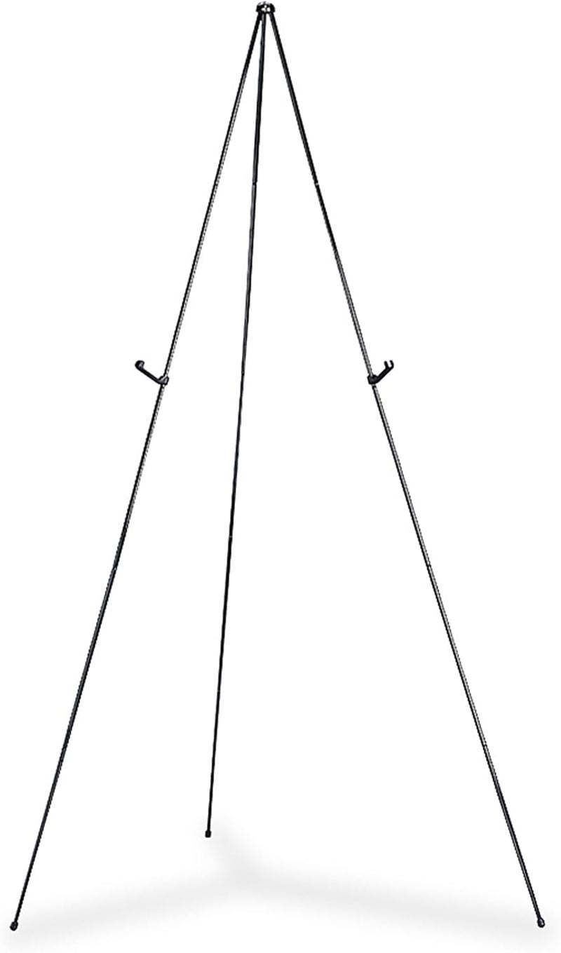 Quartet Easel Stand Collapsible Portable Display Stand for Home School Supplies Home Office Supply Tripod for Posters Paintings Art or White Boards Base 63 Max Height Supports 5 lbs 29E - Image 1