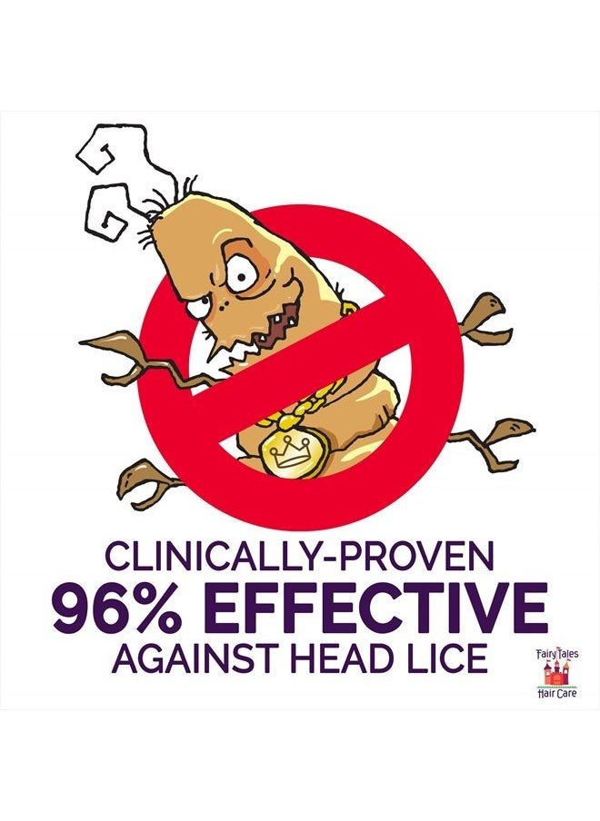 Fairy Tales - Rosemary Repel Lice Shampoo - Daily Kids Shampoo (12 Fl Oz) & Conditioner (8 Fl Oz) Duo for Lice Prevention - Image 1