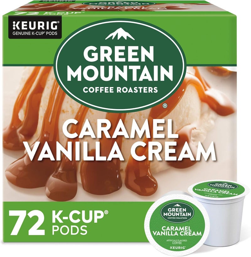 Green Mountain Coffee Roasters أكواب كيب كراميل فانيليا كريمة من جرين ماونتن - Image 1