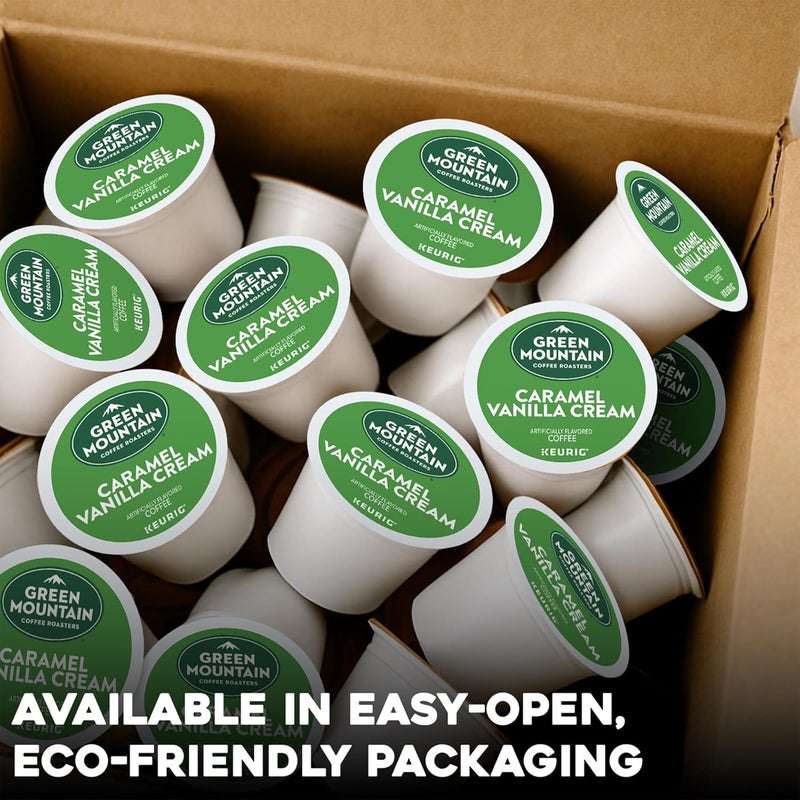 Green Mountain Coffee Roasters أكواب كيب كراميل فانيليا كريمة من جرين ماونتن - Image 3