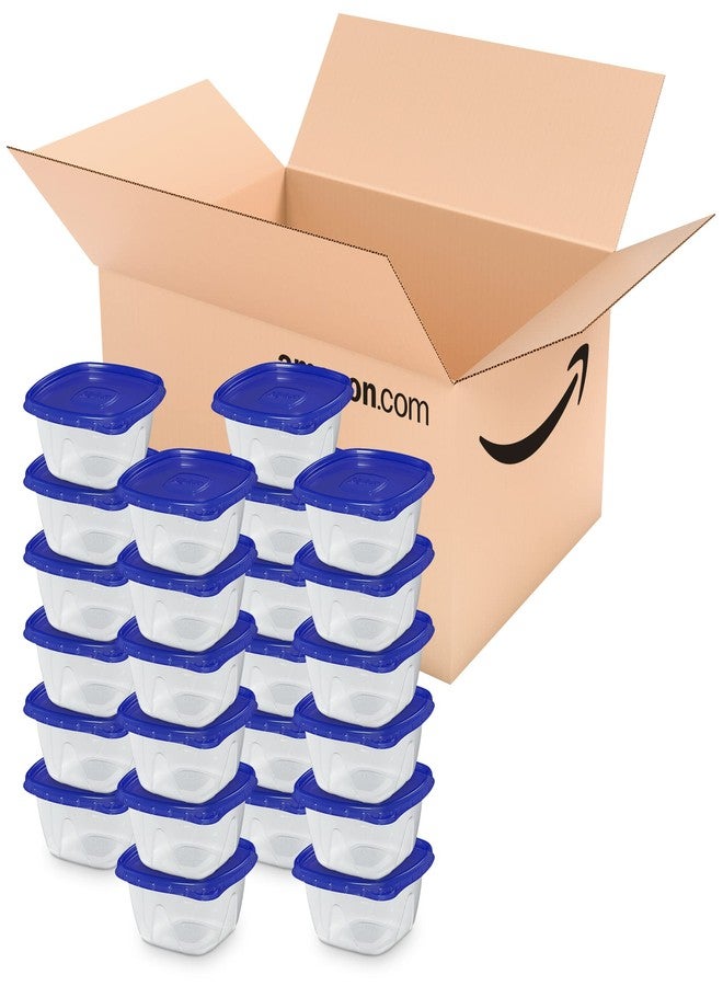 Ziploc Food Storage Meal Prep Containers Reusable for Kitchen Organization, Smart Snap Technology, Dishwasher Safe, Deep Square, 24 Count - Image 1