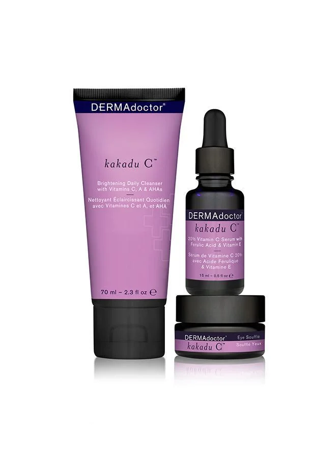 DERMAdoctor Kakadu C Vitamin C Brightening & Firming Intro Kit, Savings 28%