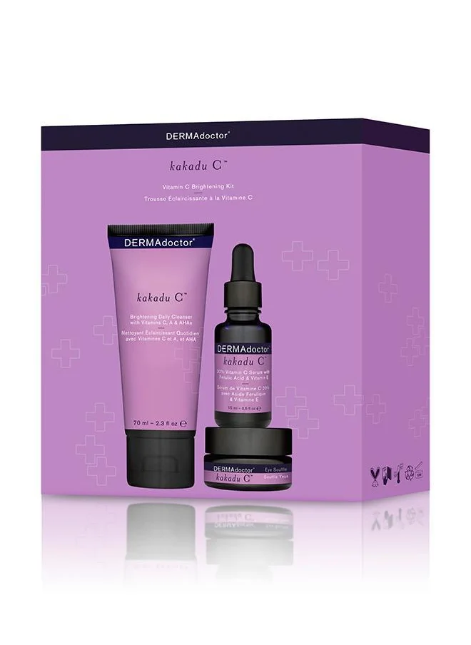 DERMAdoctor Kakadu C Vitamin C Brightening & Firming Intro Kit, Savings 28%