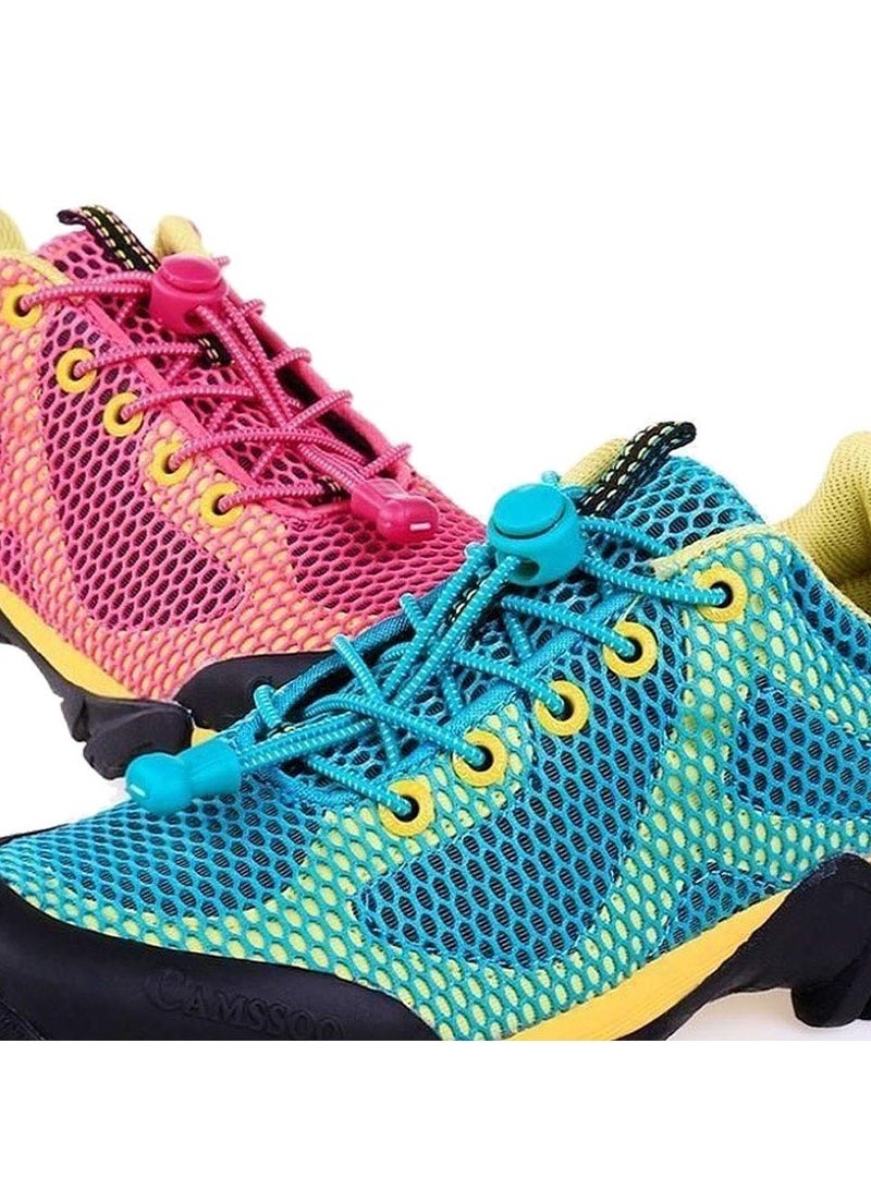 SOLARAE Shoe Laces, 3 Pairs No Tie Shoe Laces, Elastic Locks Tieless Shoelaces, One Size Fits Shoelaces All for Adults and Kids Sneakers - Image 5