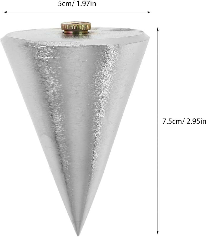 Kisangel مدمج خفيف الوزن مقياس الأسلاك العمودي مطرقة أداة خط الشاقول للبناء النجارة - Image 3