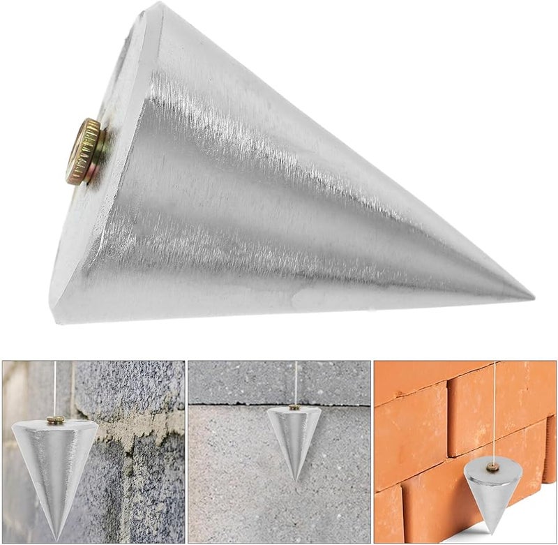 Kisangel مدمج خفيف الوزن مقياس الأسلاك العمودي مطرقة أداة خط الشاقول للبناء النجارة - Image 5