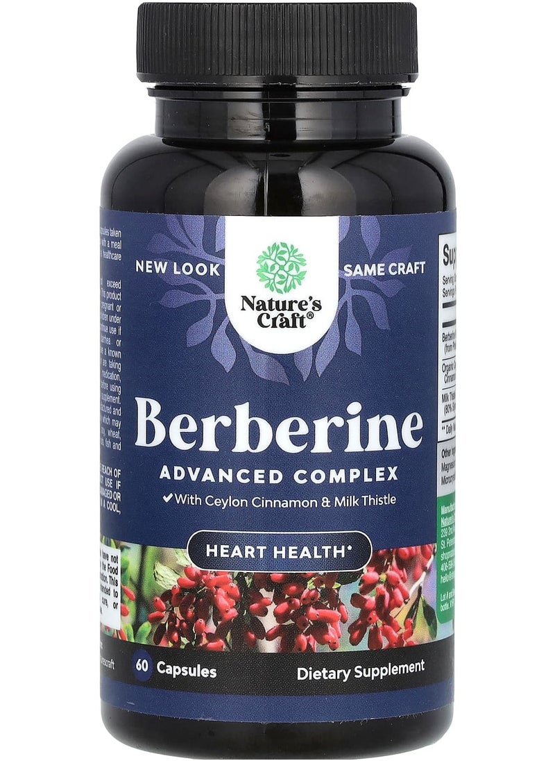 Nature's Craft Berberine, 60 Capsules 