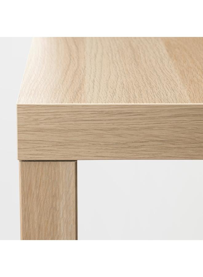 Zaboon Side table, white stained oak effect, 55x55 cm - Image 5