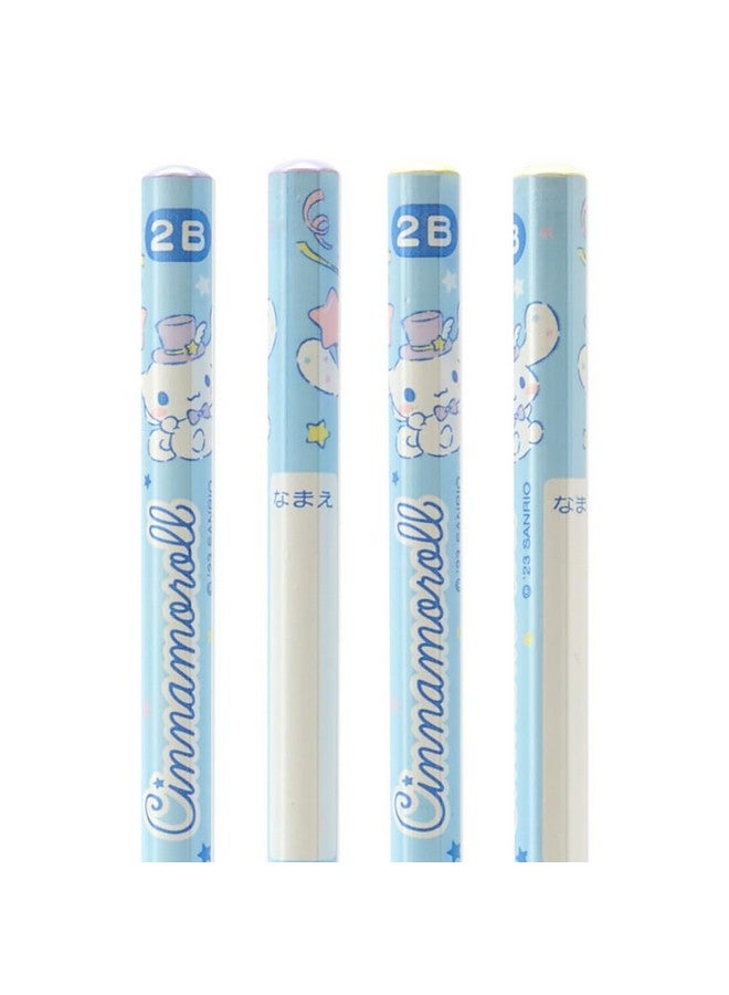 سانريو 566179 مجموعة أقلام سينامورول، 2B، سينامورول، 0.3 × 0.3 × 6.9 بوصة (0.8 × 0.8 × 17.6 سم)، قرطاسية تعليمية للأطفال، شخصية - Image 3