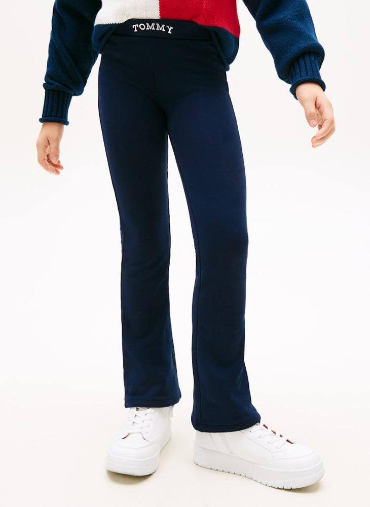 TOMMY HILFIGER kids tommy foil flare legging - Image 1