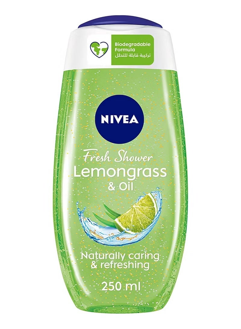Nivea Lemon and Oil Shower Gel 250ml - Image 1