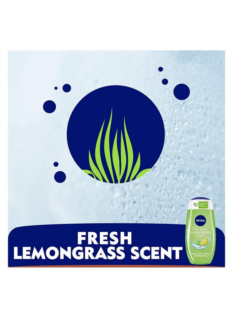 Nivea Lemon and Oil Shower Gel 250ml - Image 3