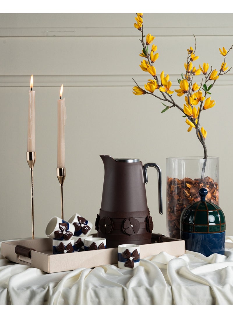 بلندز وعاء تقديم تمر مع غطاء من بلندز - Image 4