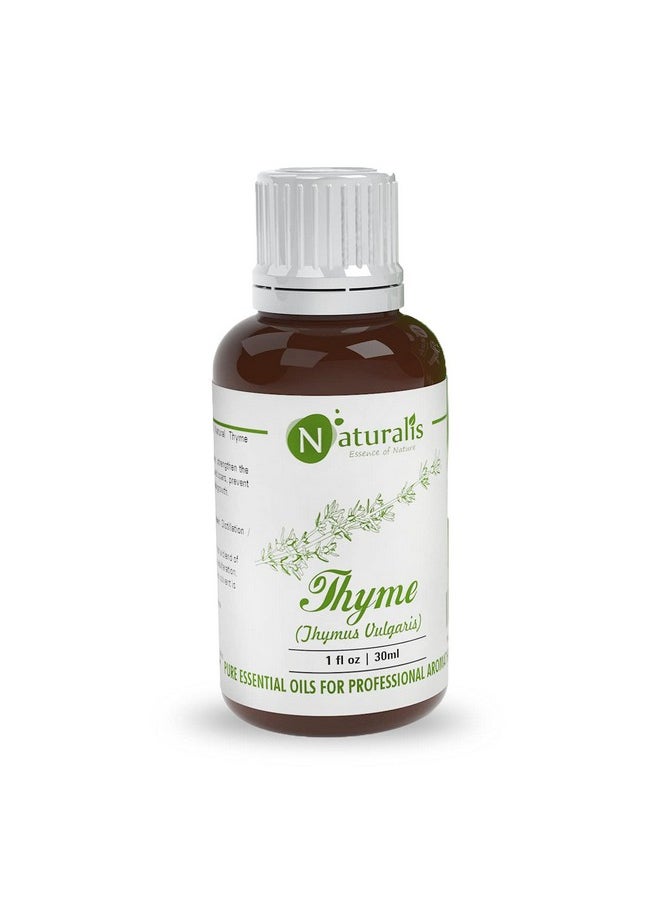Naturalis Naturalis Essence Of Nature Thyme Essential Oil 100% Undiluted Pure And Natural Therapeutic Grade For Skin Conditions, Clear Breathing, Coughs And Hair Growth - 30Ml  - Image 2