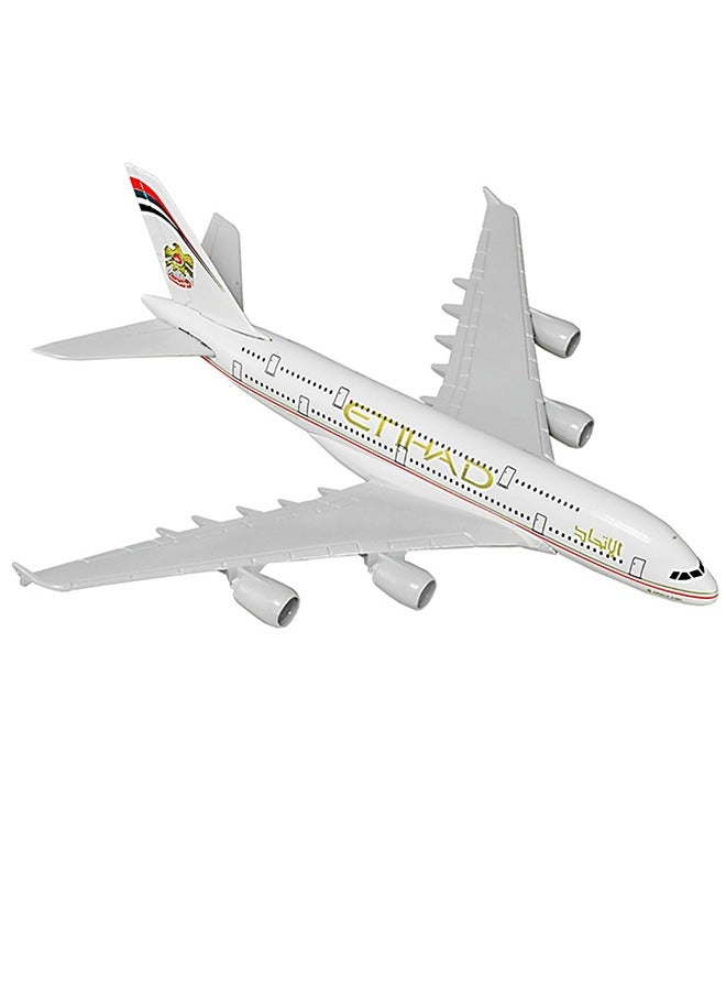 Etihad Airways A380 Metal Airplane Collection Gift 1:400 16cm - Image 2